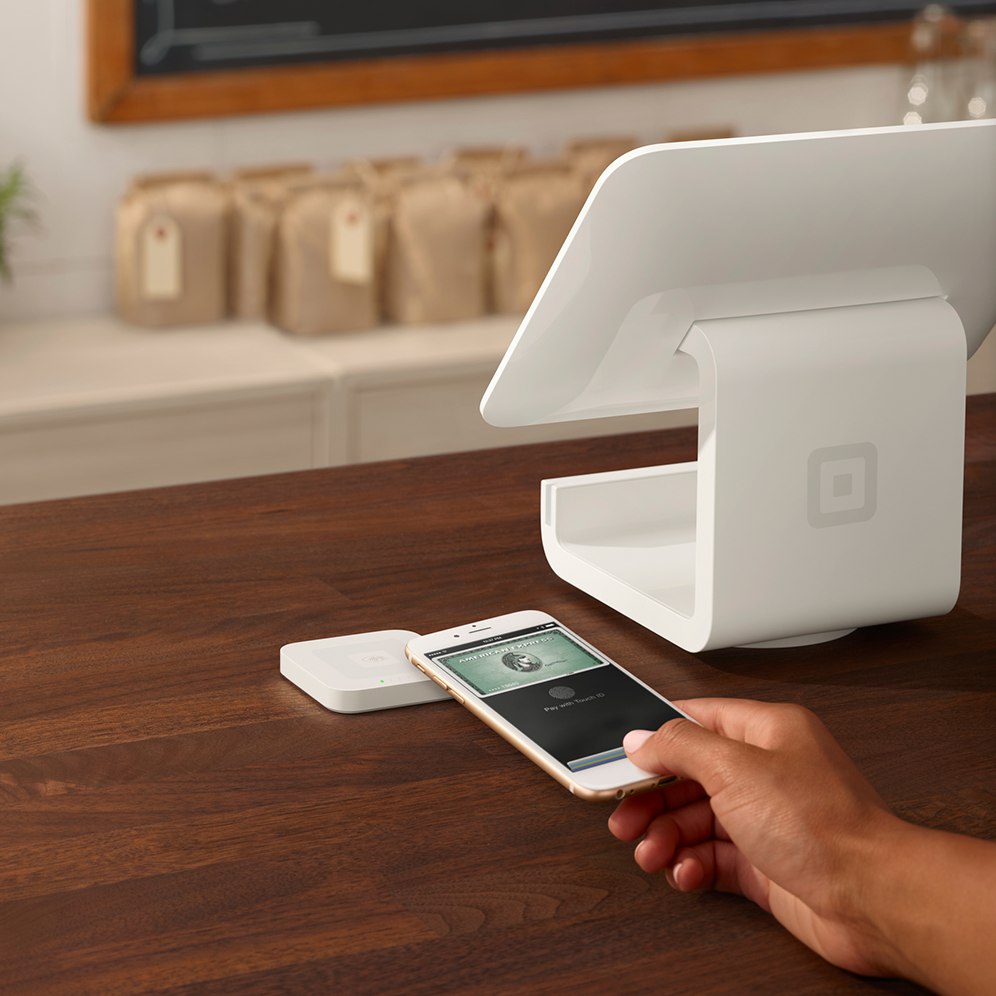 Image result for SQUARE CREATES APPLE PAY READER