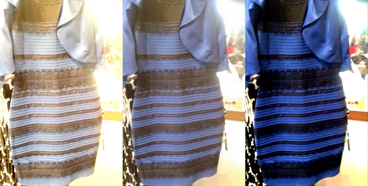 Gold and White Dress