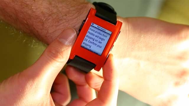 New Pebble Watch